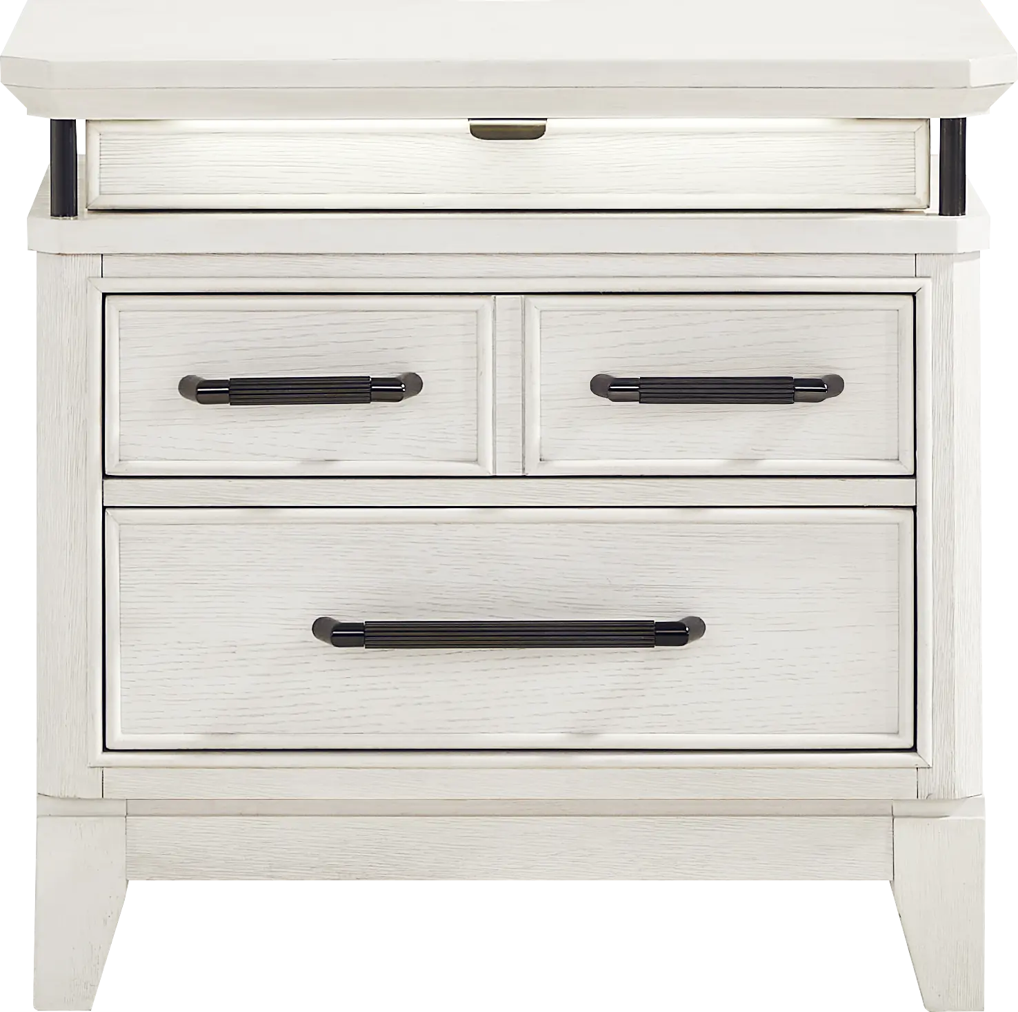 Heiress White Nightstand