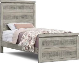 3 pc twin panel bed