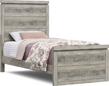 3 pc twin panel bed