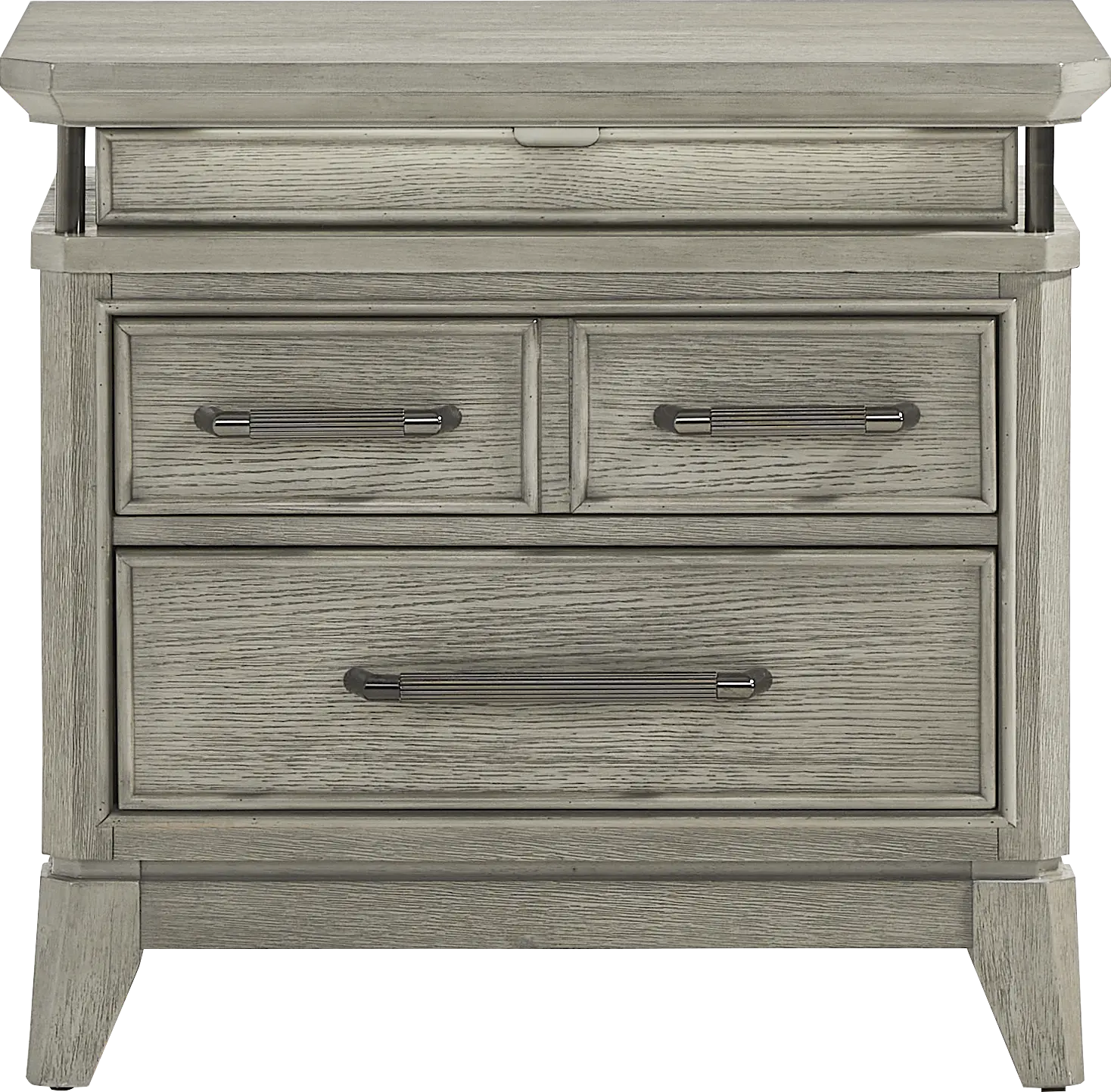 Heiress Gray Nightstand