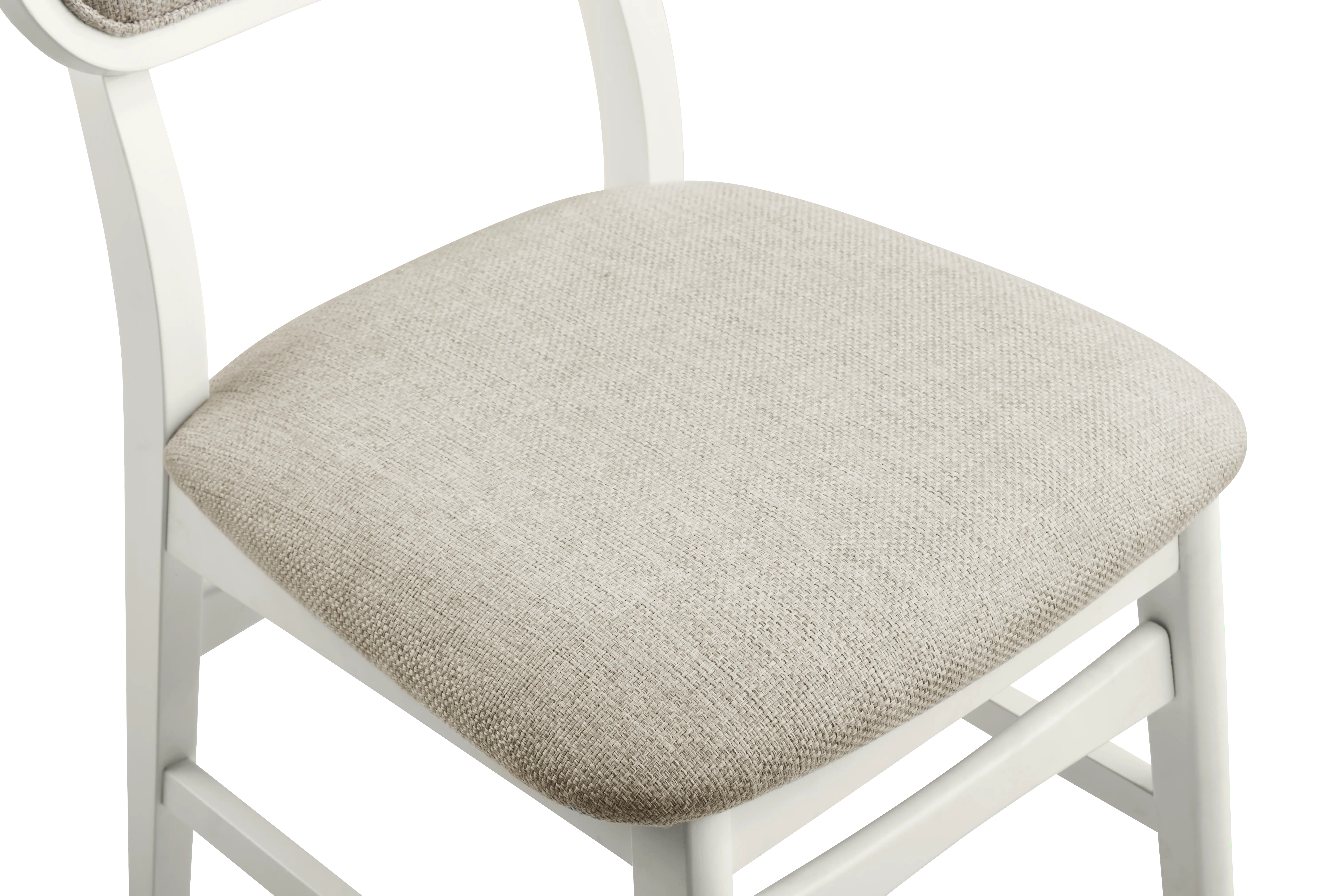 Watertown White Upholstered Side Chair - Image 6