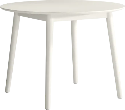 Watertown White Round Dining Table