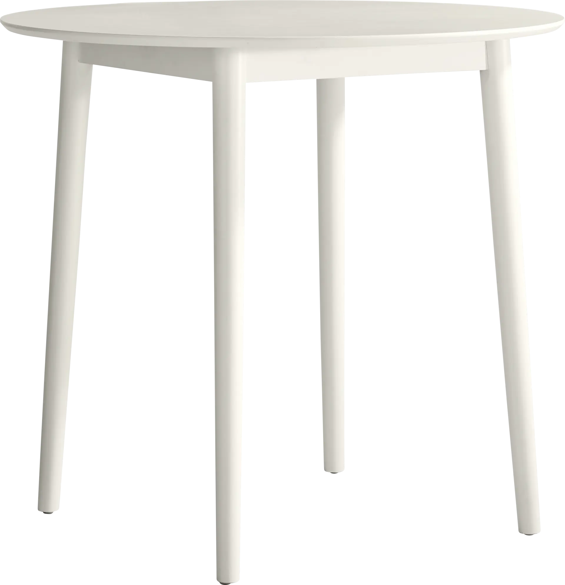 Watertown White Round Counter Height Dining Table
