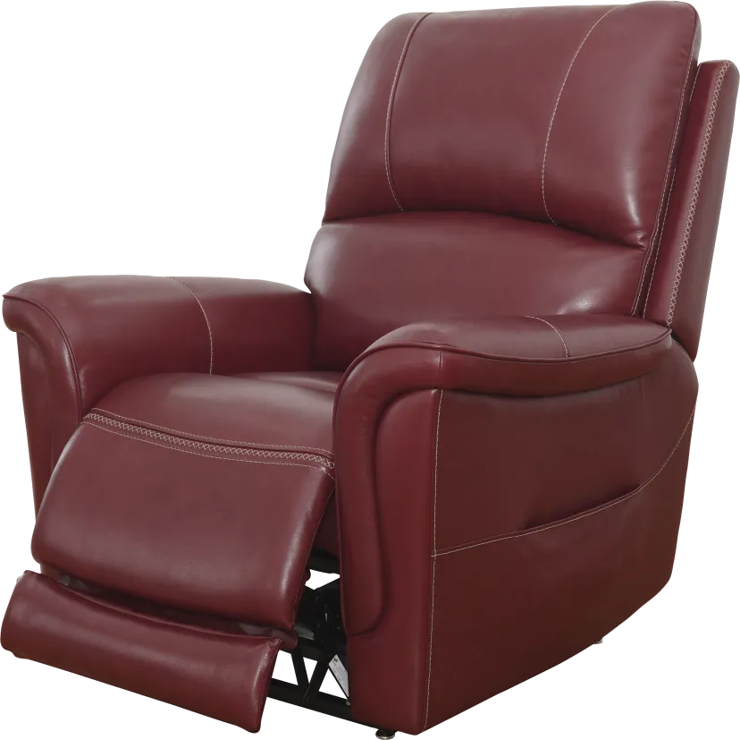 Castmore II Red Triple Power Lift Recliner