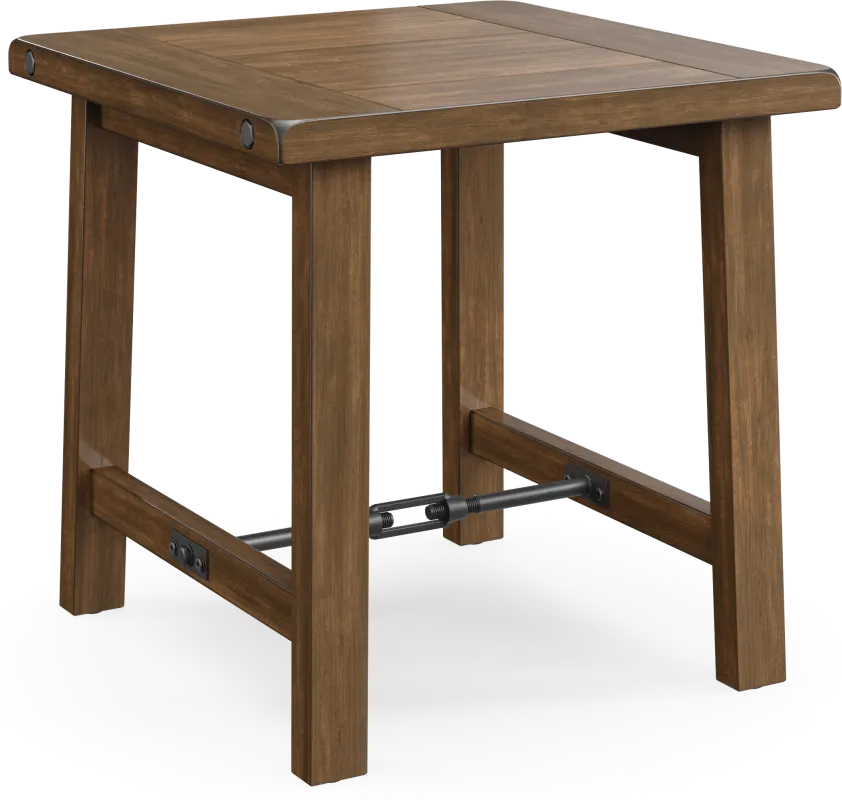 South River Brown End Table