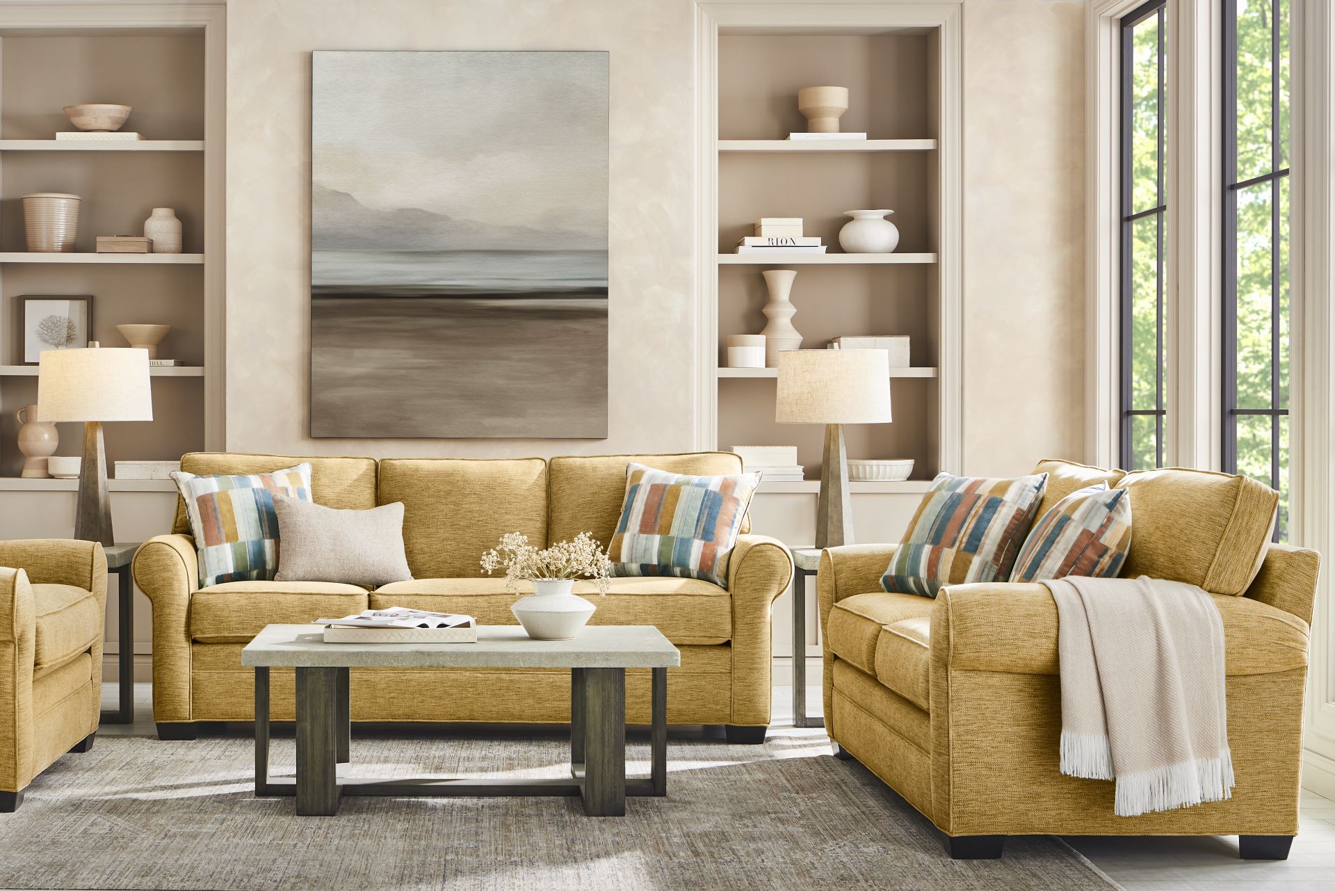 Bellingham Maize Loveseat - Image 2