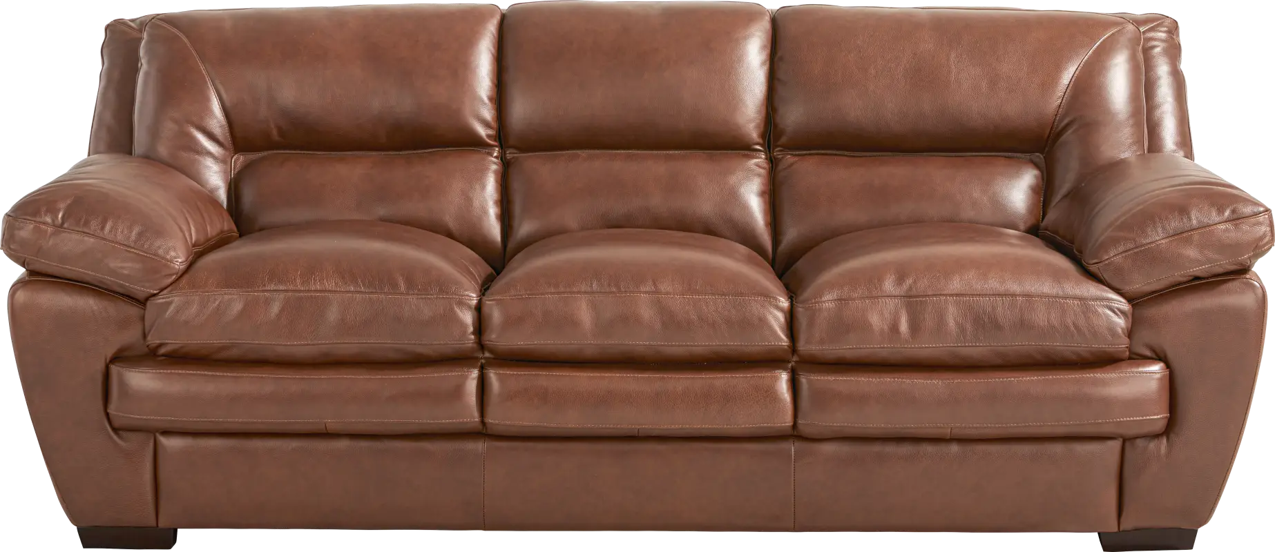 Hayworth Brown Leather Sofa