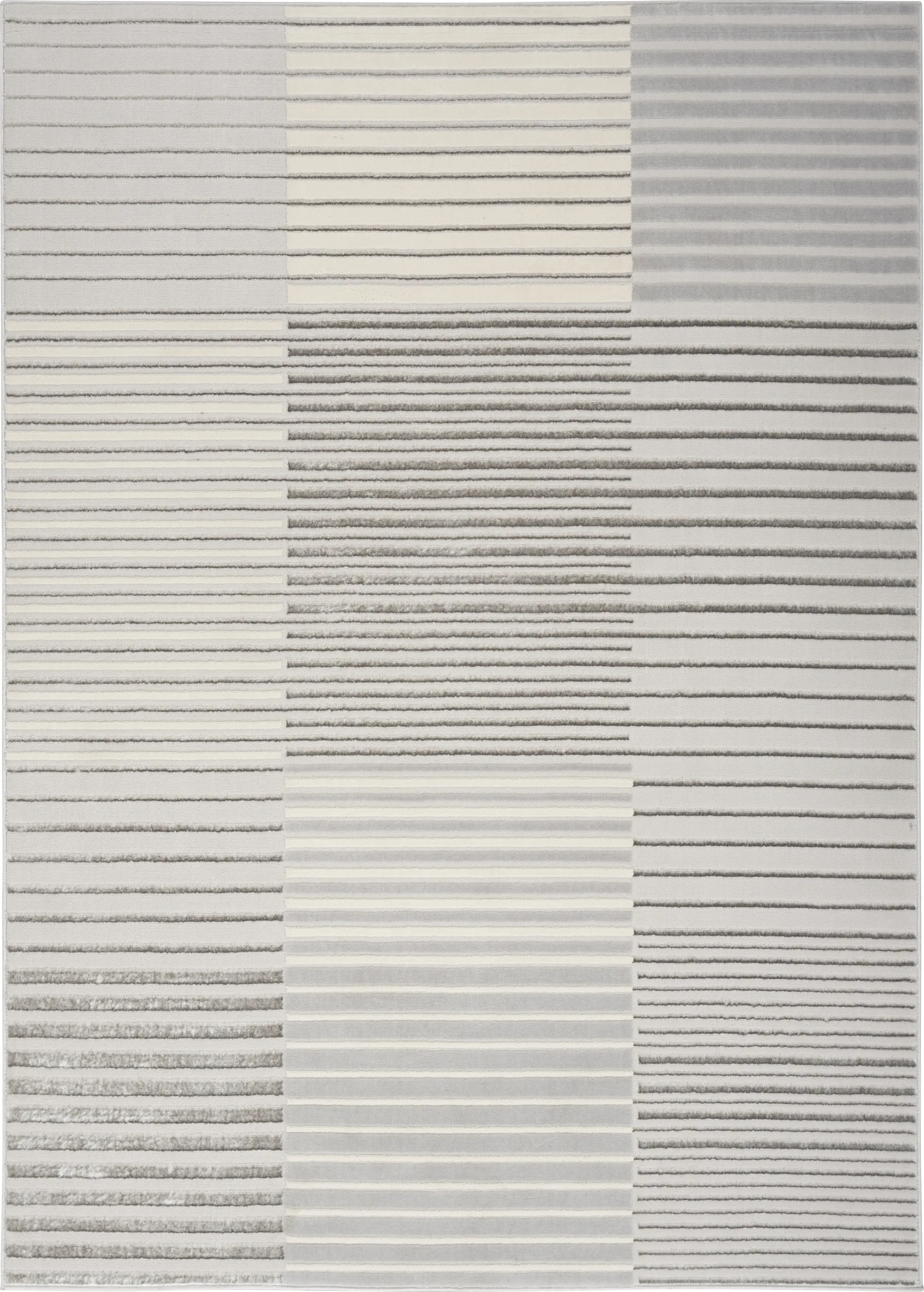 Paphi Silver/Gray 5'3 x 7'3 Rug - Image 1