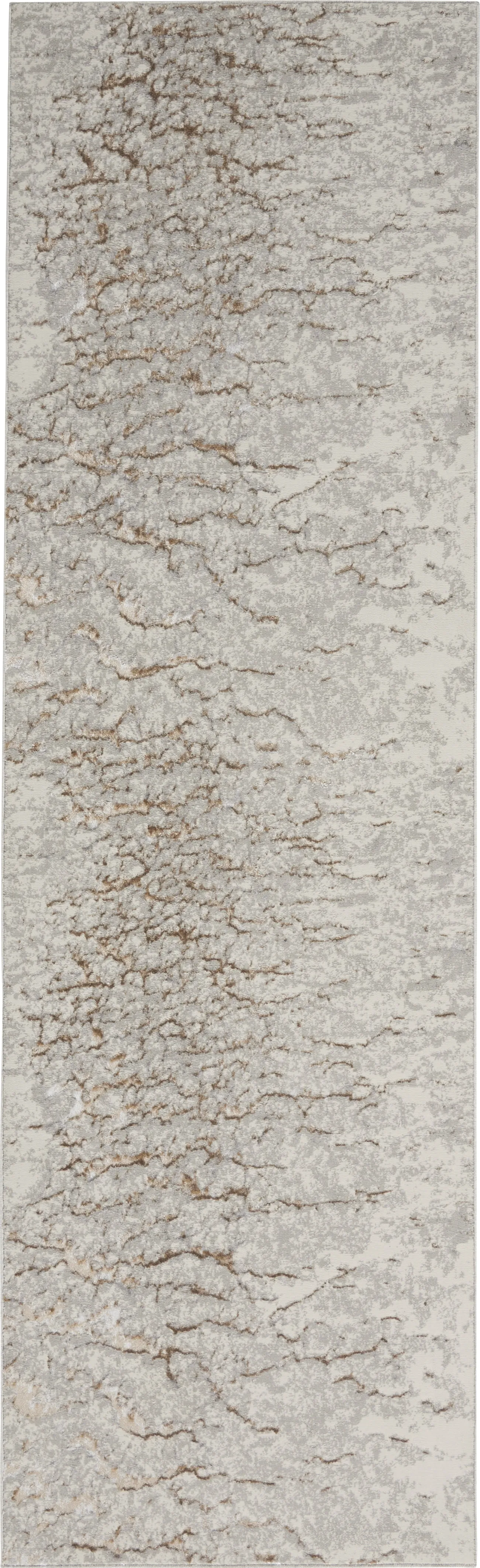 Banja Gray 2'2 x 7'6 Runner Rug - Image 1