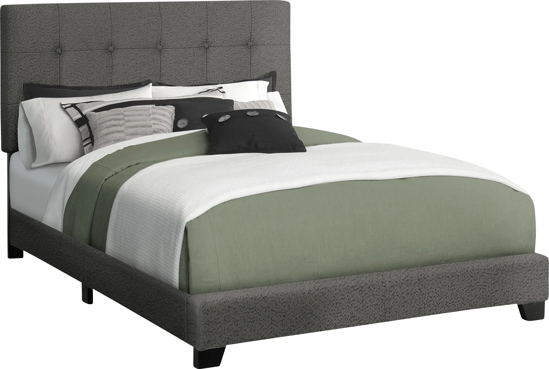 Gemmart Dark Gray Full Bed - Image 1