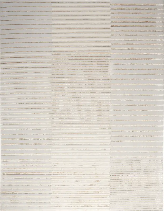 Paphi Beige/Silver 7'10 x 9'10 Rug