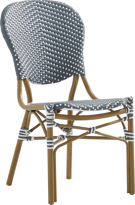 Juliette II Navy Outdoor Side Chair