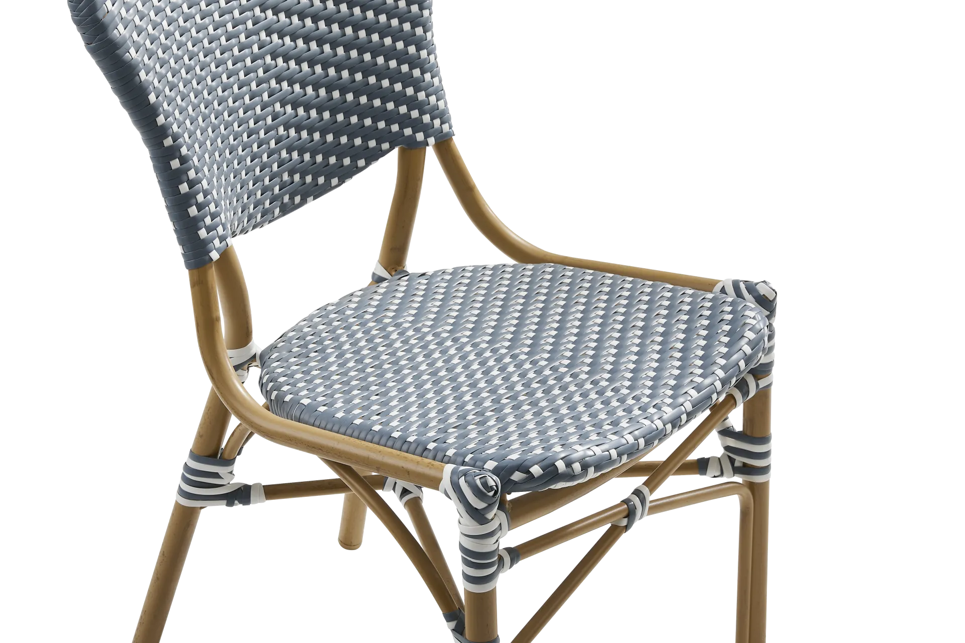 Juliette II Navy Outdoor Side Chair - Image 8