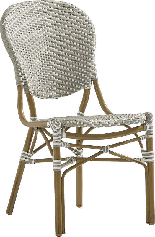 Juliette II Gray Outdoor Side Chair