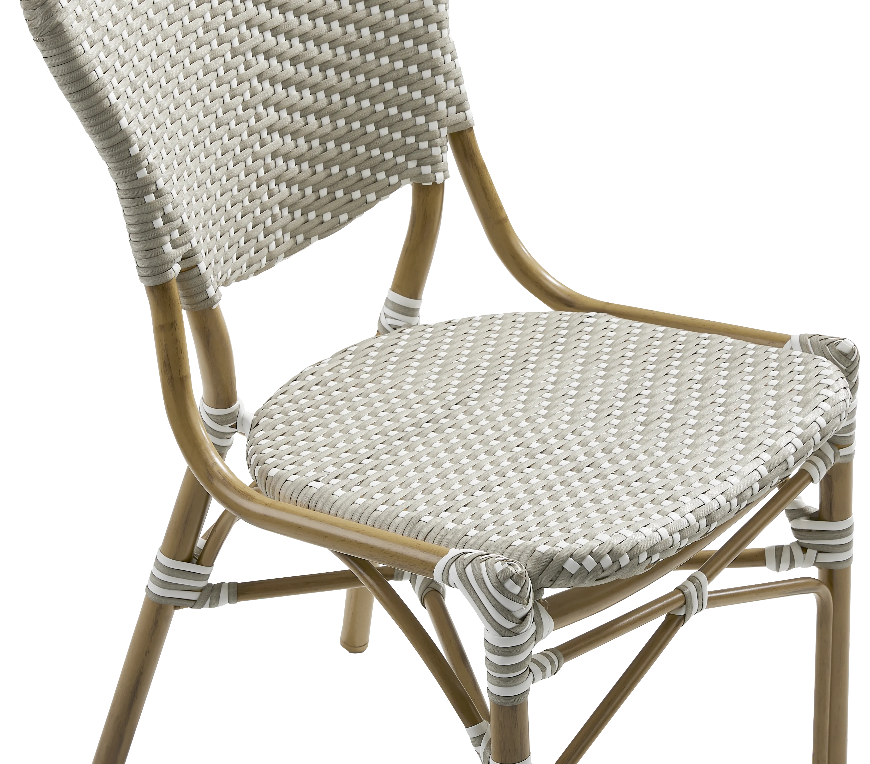 Juliette II Gray Outdoor Side Chair - Image 7