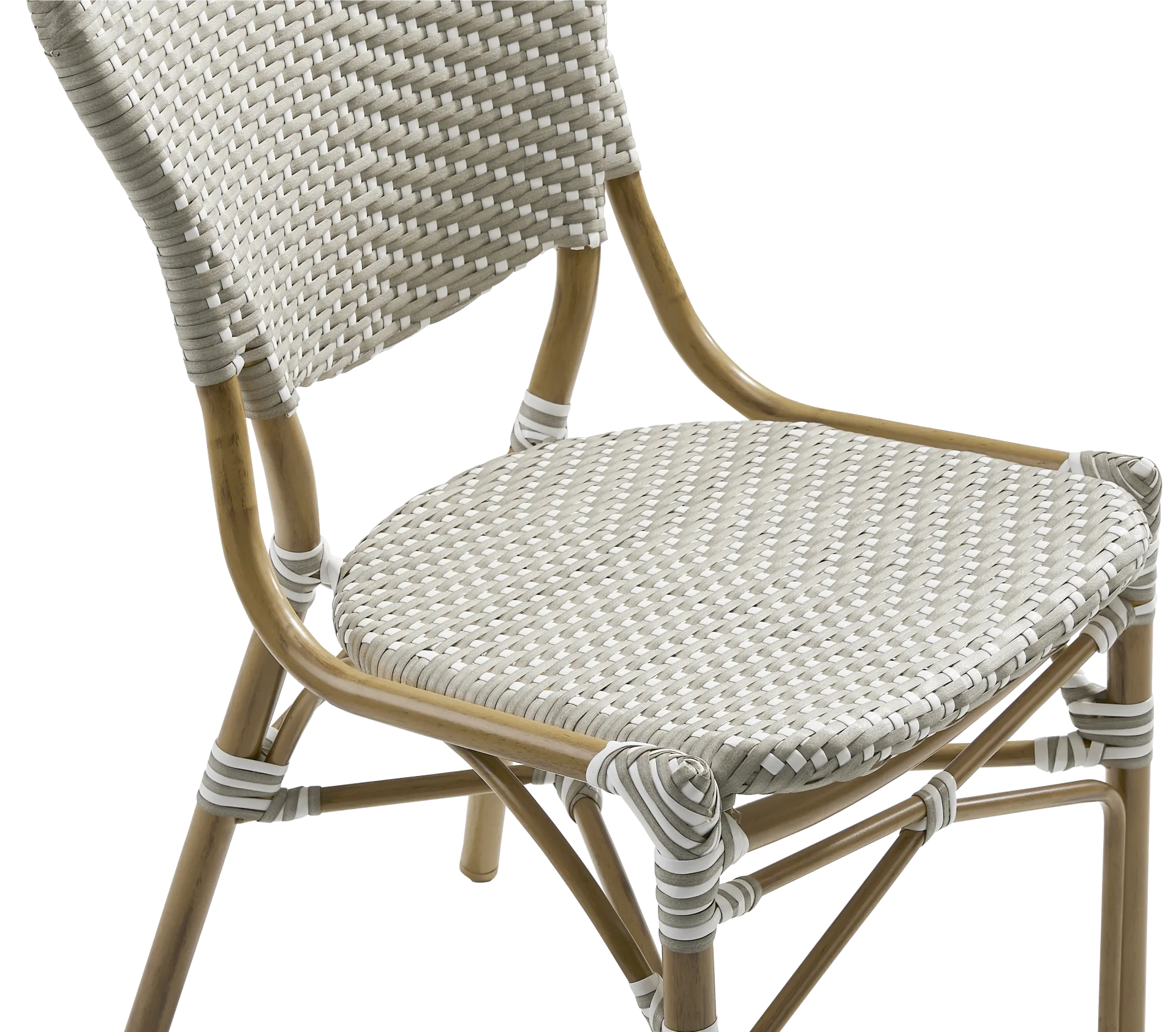 Juliette II Gray Outdoor Side Chair - Image 7