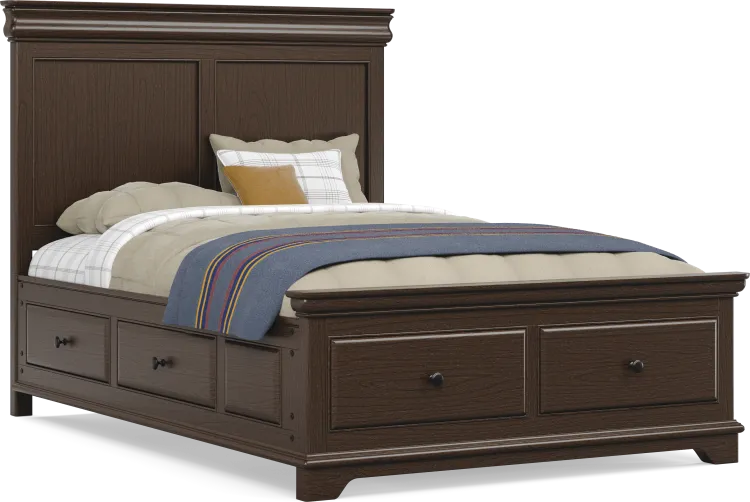 full storage bed