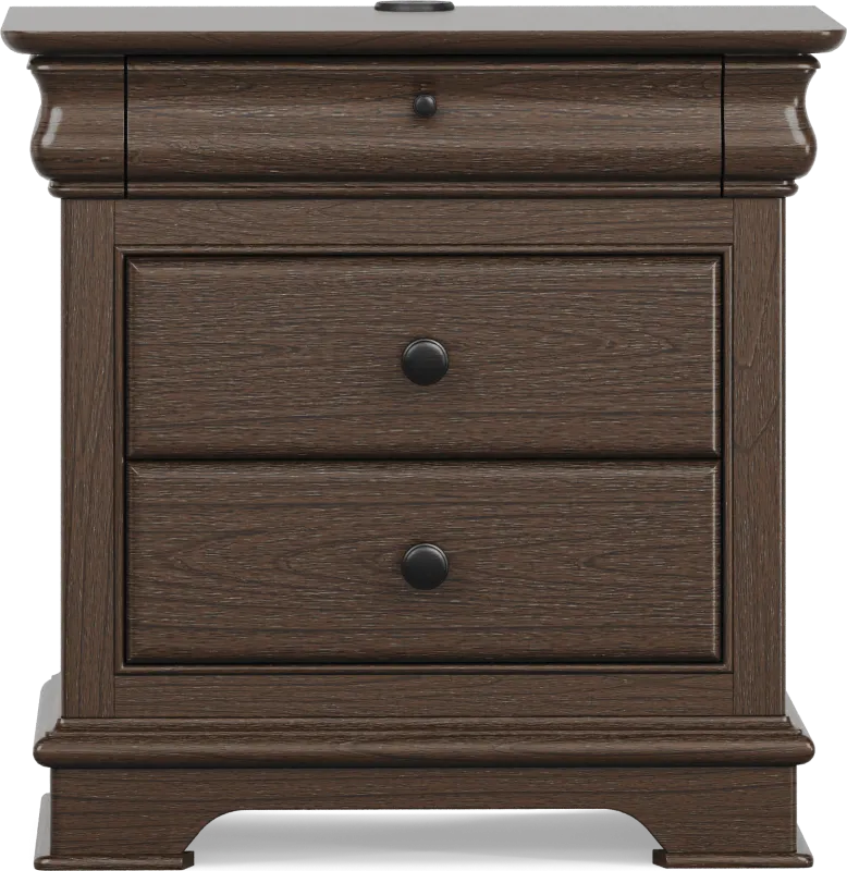 Kids Oberon Chocolate Nightstand