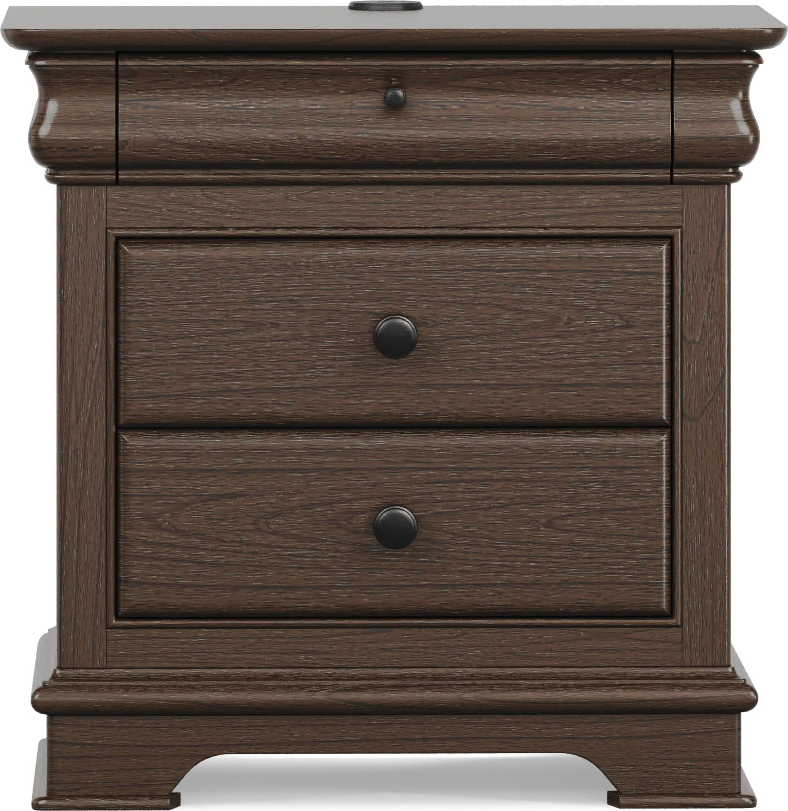 Kids Oberon Chocolate Nightstand - Image 1