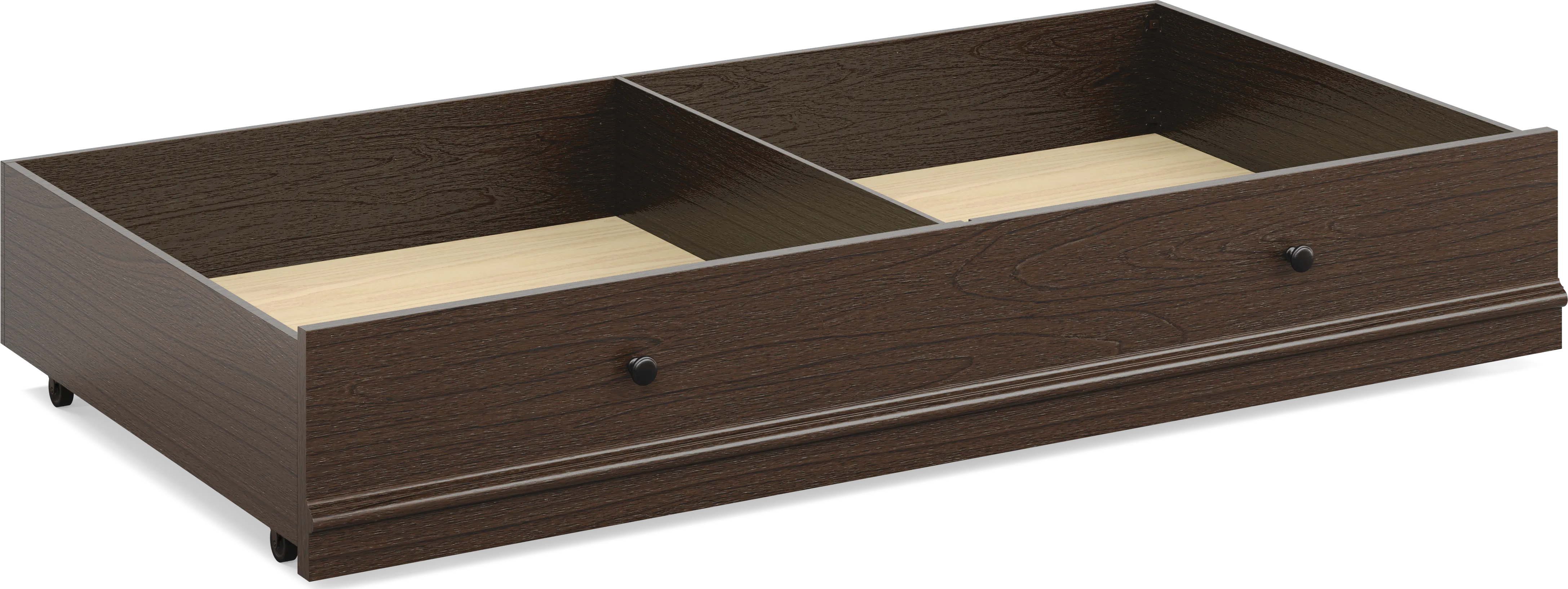 Kids Oberon Chocolate Twin Storage Trundle - Thumbnail - Image 1