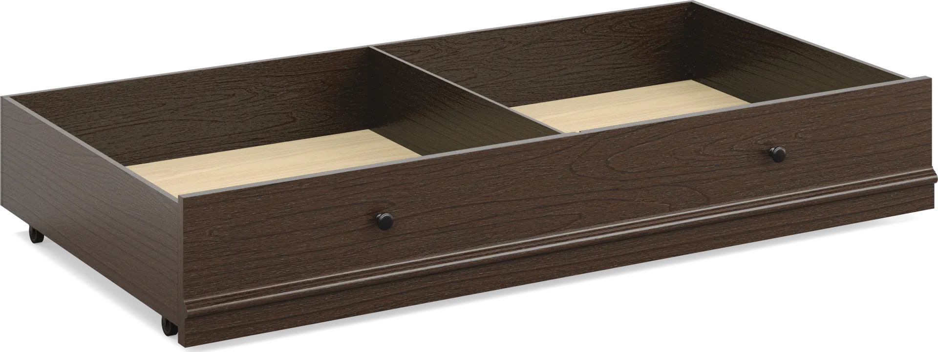 Kids Oberon Chocolate Twin Storage Trundle