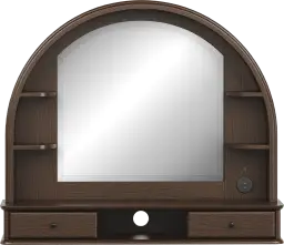 mirror with hutch