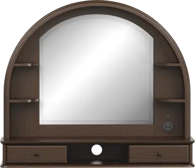 mirror with hutch