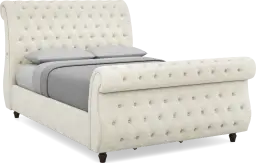 3 pc king upholstered bed