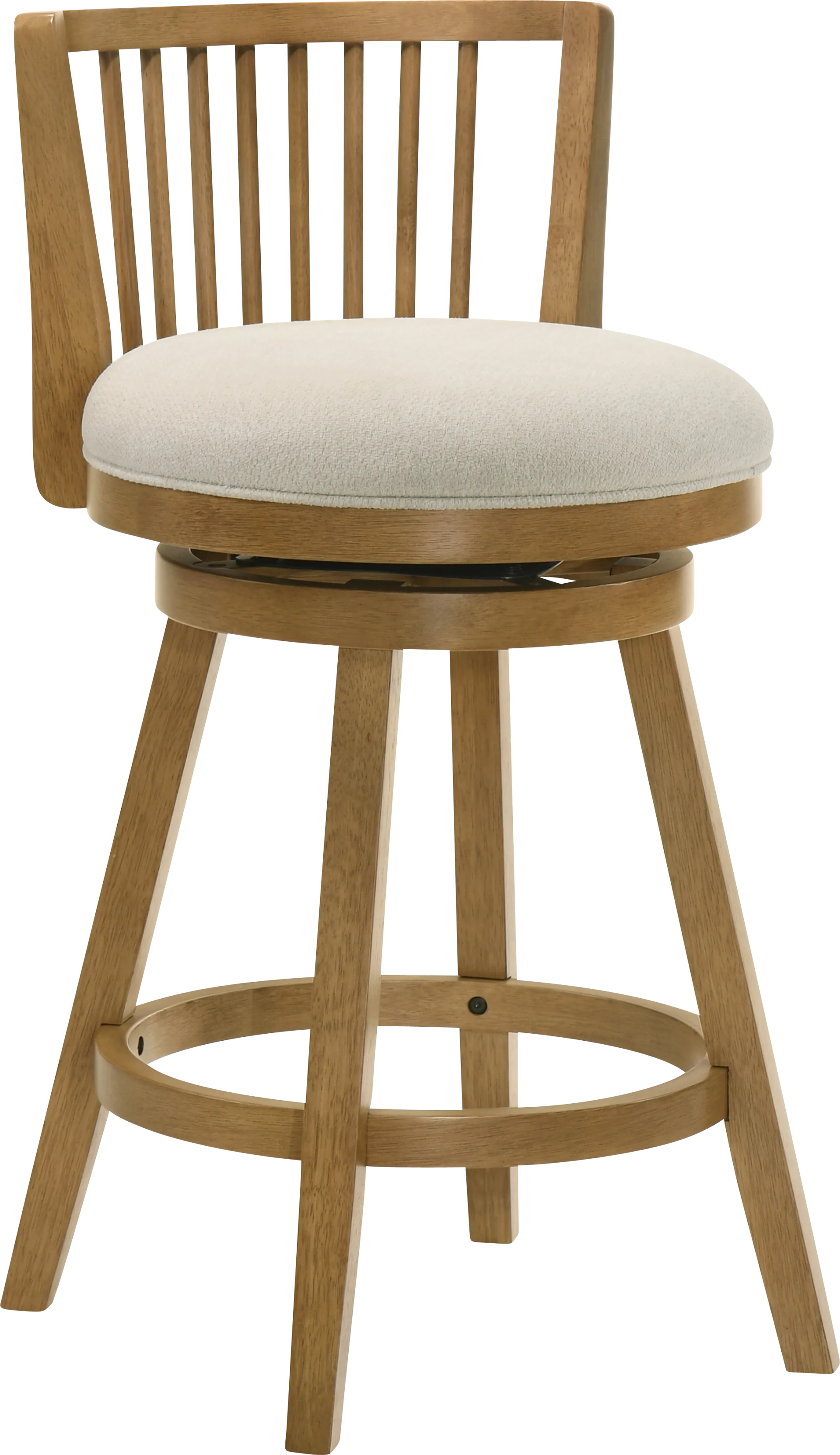 Cragy II Brown and Ivory Counter Height Stool - Image 1