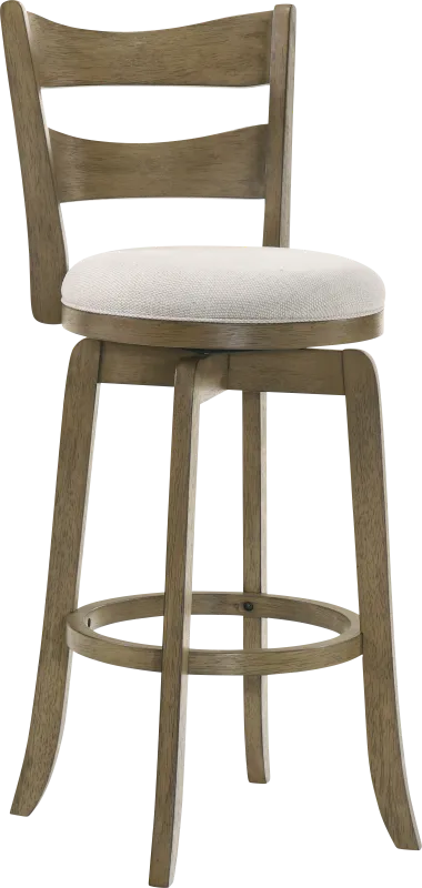 Cannonics I Brown and Cream Barstool