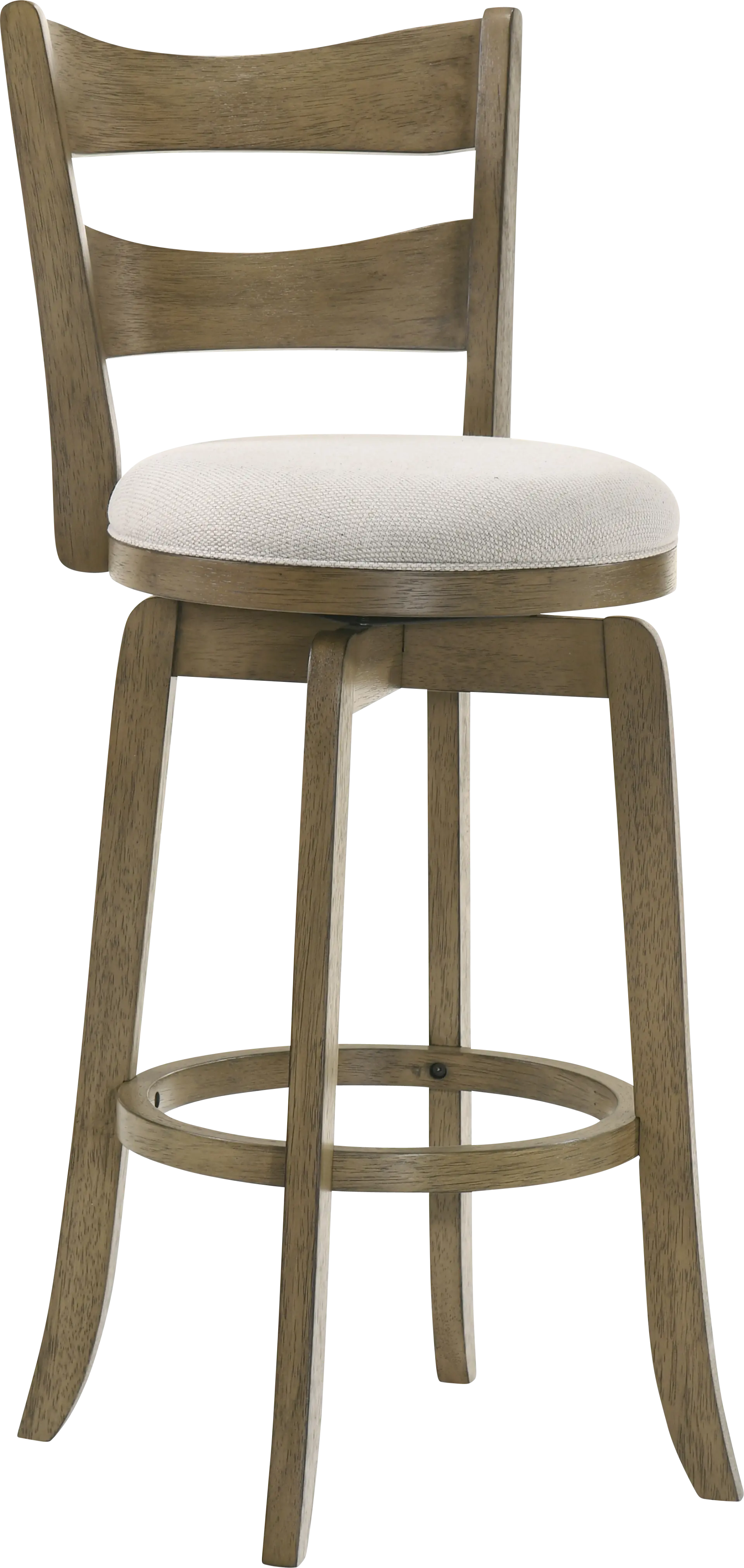 Cannonics I Brown and Cream Counter Height Stool