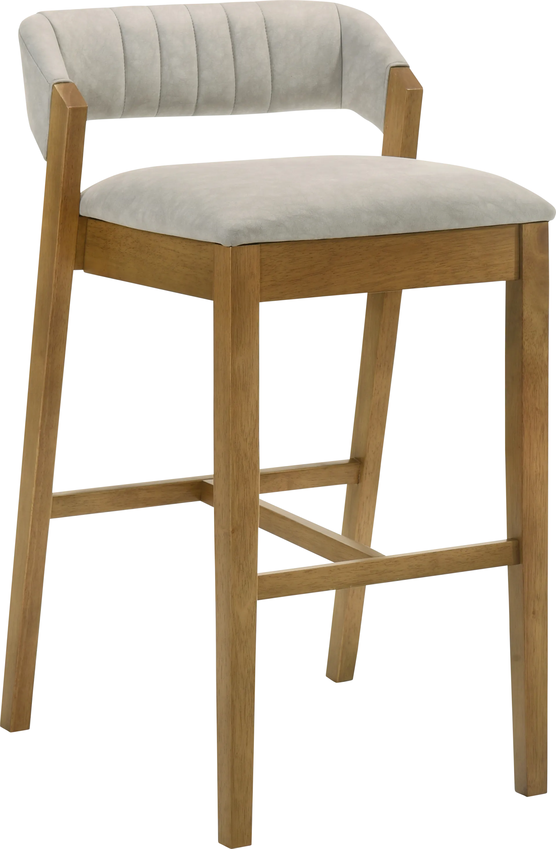 Worldwood II Brown and Gray Barstool - Image 1