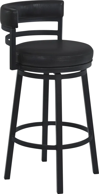 Wonderrover II Black Counter Height Stool