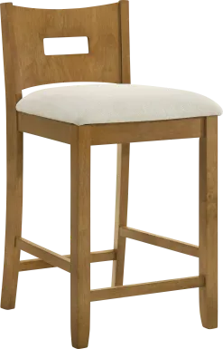 Greensys II Brown and Ivory Barstool