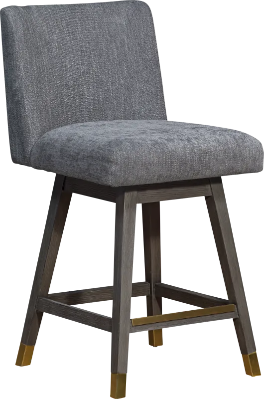 Voidsys I Gray Counter Height Stool