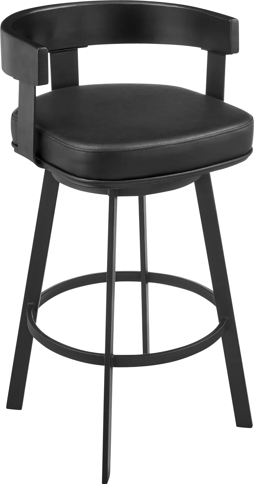 Shadefly I Black Counter Height Stool - Thumbnail - Image 1