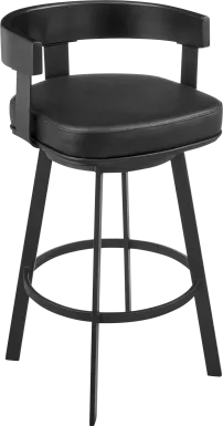 Shadefly I Black Counter Height Stool