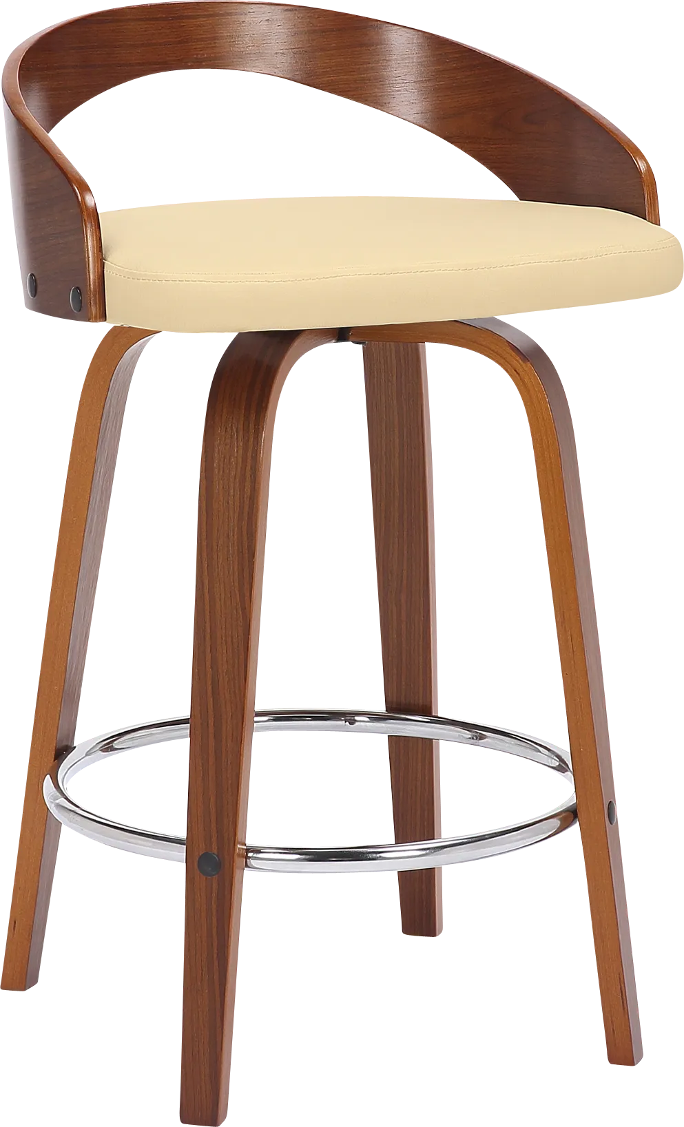 Pearllight Cream Counter Height Stool - Thumbnail - Image 1