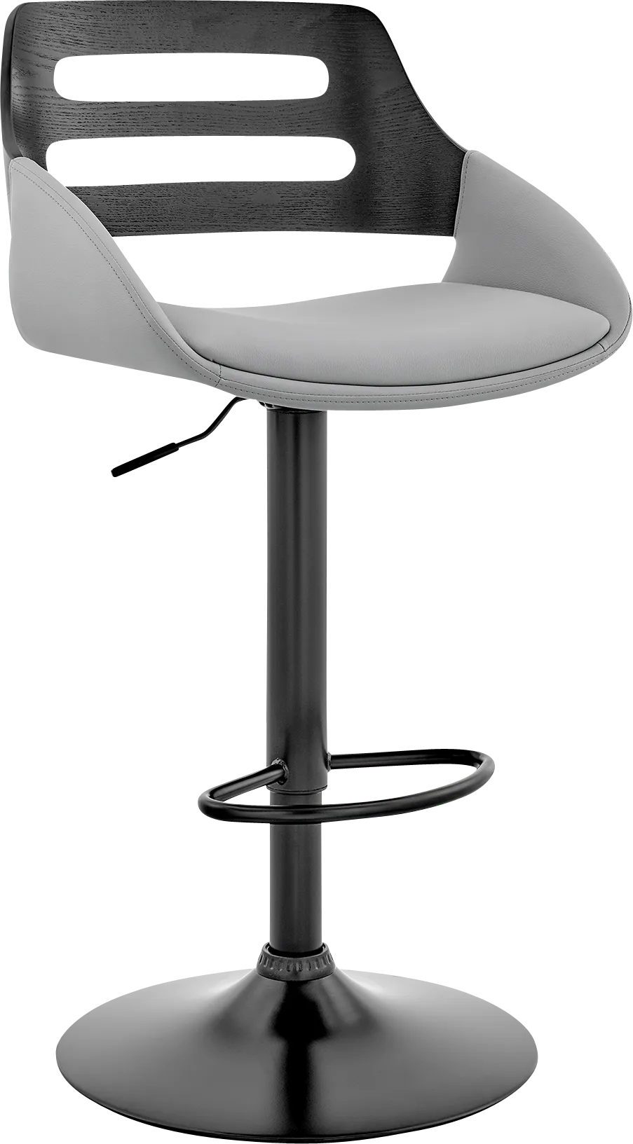 Accencon Gray Barstool - Image 1