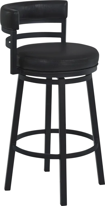 Wonderrover II Black Barstool