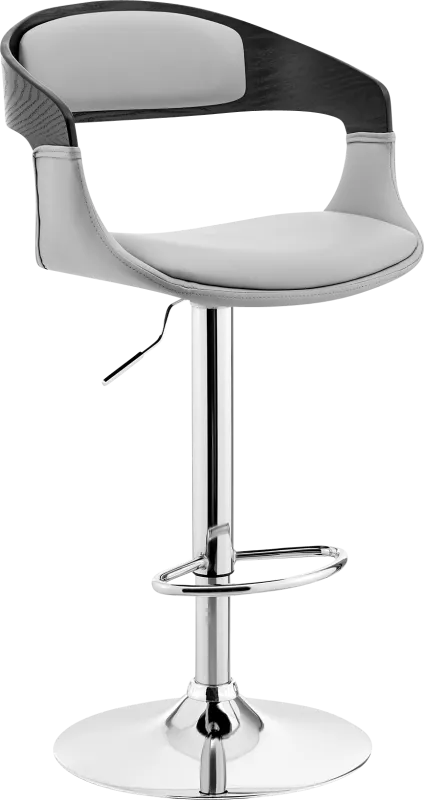 Whizystems II Gray Barstool