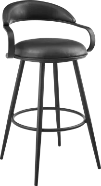 Orcone Black Barstool