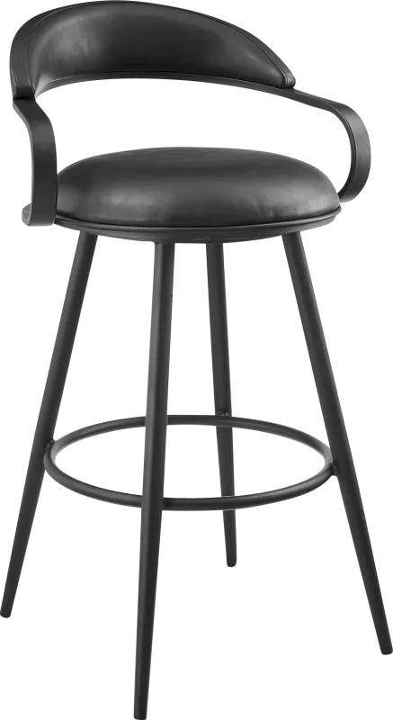 Orcone Black Barstool