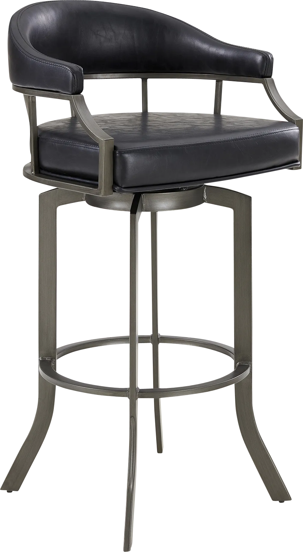 Bulltales Black Barstool - Thumbnail - Image 1