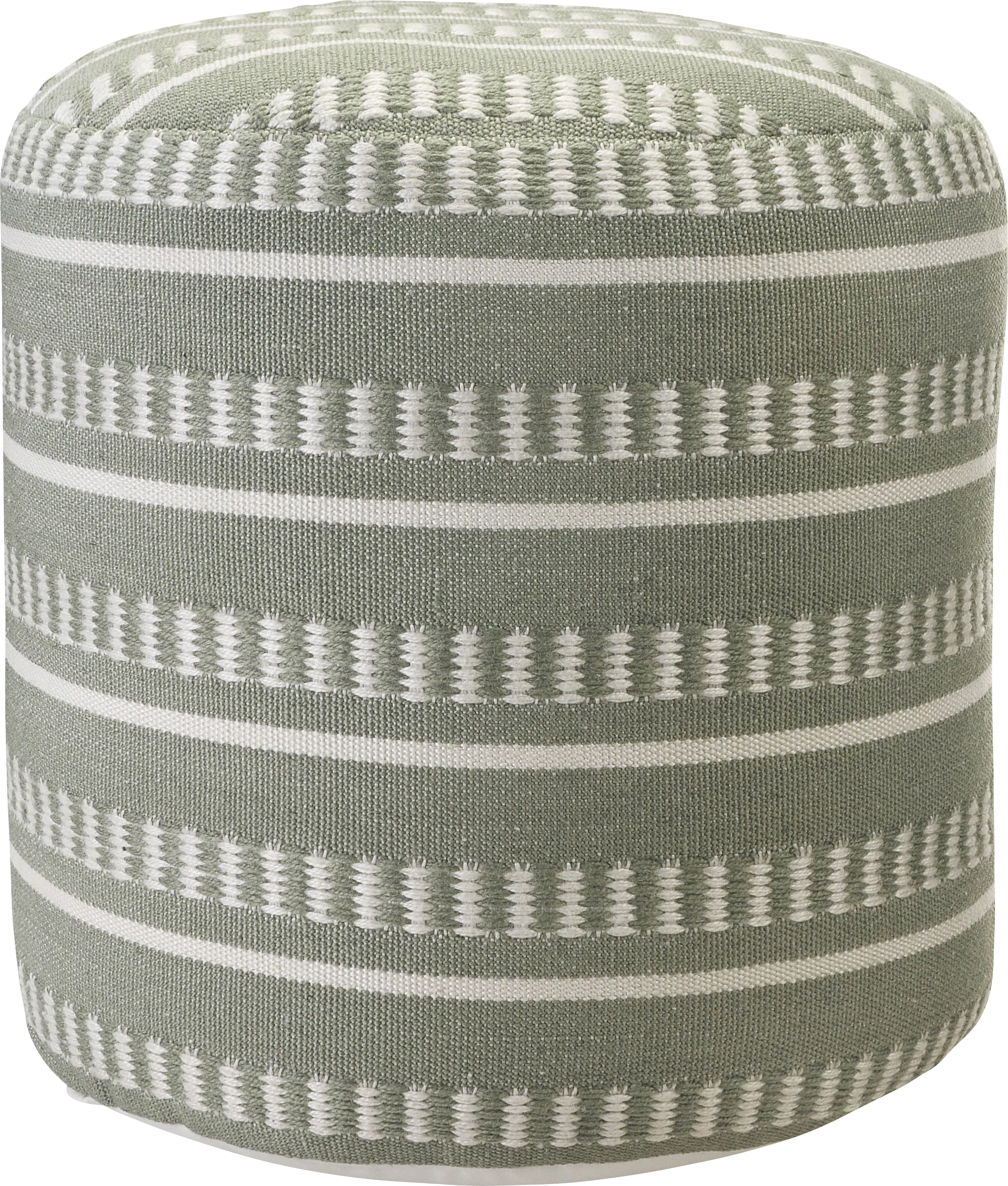 Walshaw Green Indoor/Outdoor Pouf - Thumbnail - Image 1