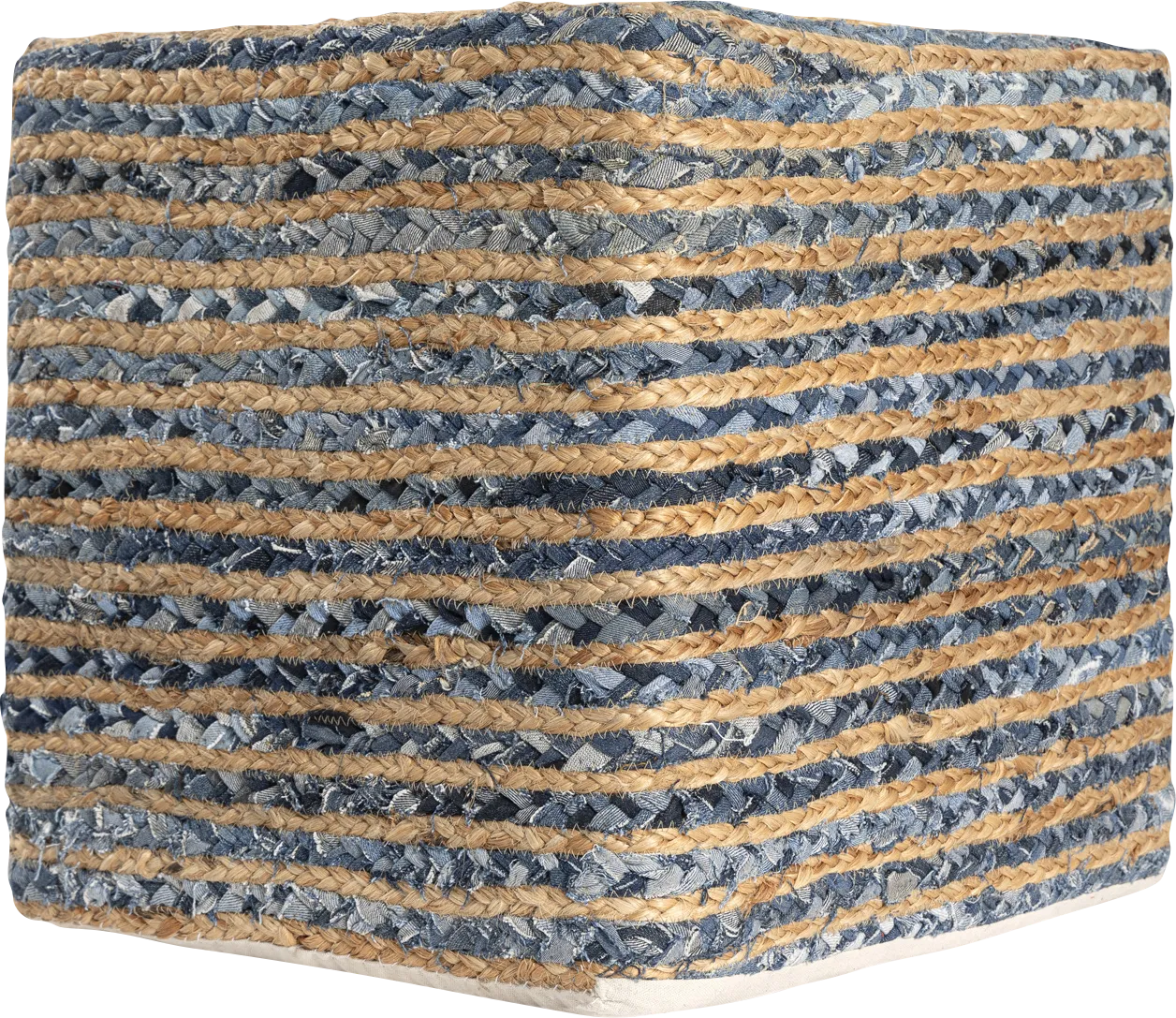 Chamgan Blue Pouf - Image 1