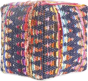 Sihle Denim Pouf