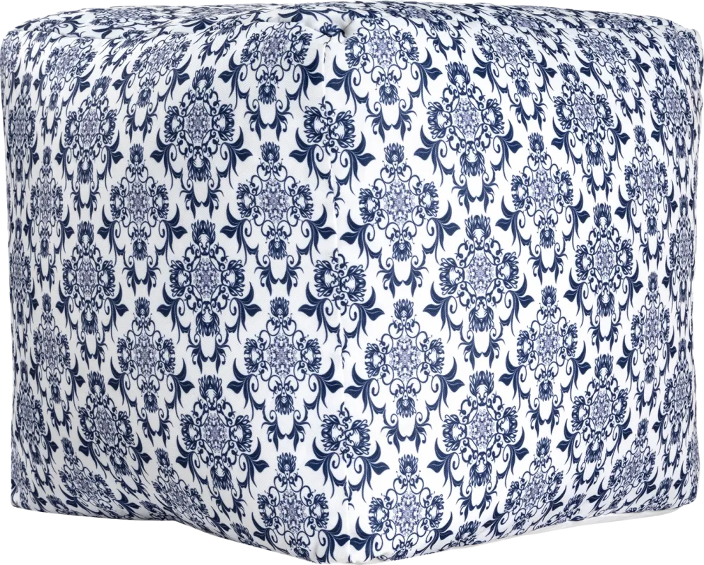 Alspire Navy Pouf