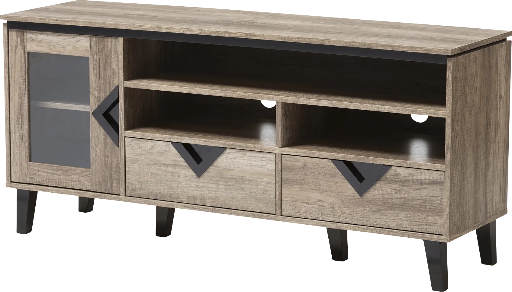 Pinkshade Light Brown 56 in. Console