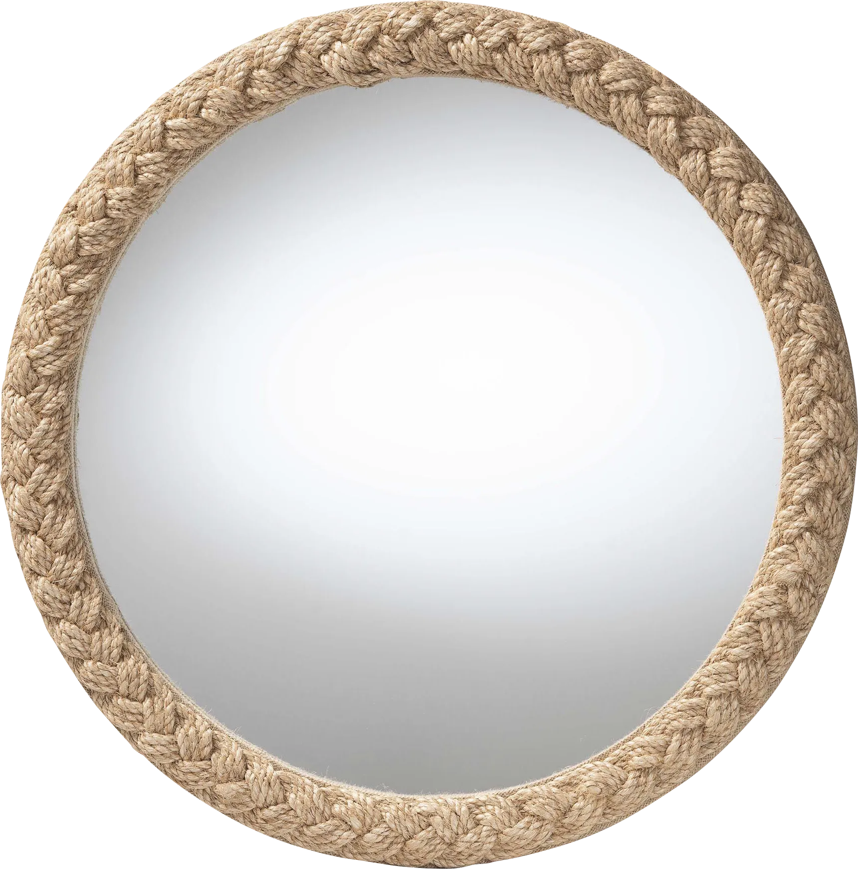 Starbeat Light Brown Round Mirror - Image 1